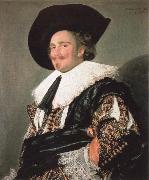 Frans Hals the laughing cavalier Spain oil painting artist
